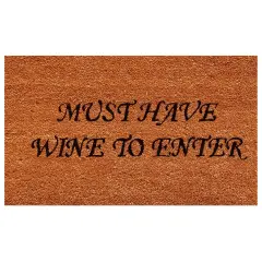 Must Have Wine Doormat
