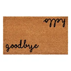 108341729 Hello Goodbye Doormat