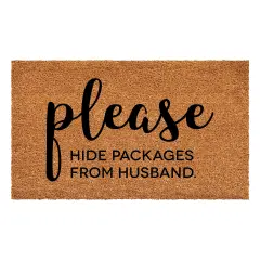 108281729 Hide Packages From Husband Doormat