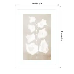 Paper Bark II by Urban Road Wood Framed Wall Art Print