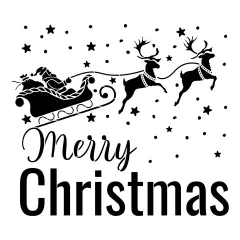Merry Christmas Embossing 12 x 12 Stencil | FS108 by Designer Stencils | Word & Phrase Stencils | Reusable Stencils for Painting on Wood, Wall, Tile, Canvas, Paper, Fabric, Furniture, Floor | Reusable Stencil for Home Makeover