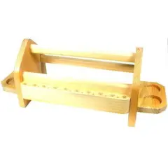 Wooden Jewelers Tool & Parts Bench Rack