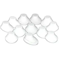 12 Bust Display Chain Holders White Elements