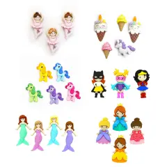 Dress it Up Buttons Girl Embellishment Assortment