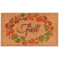Fall Wreath Doormat