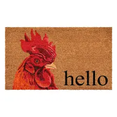 Rooster Doormat