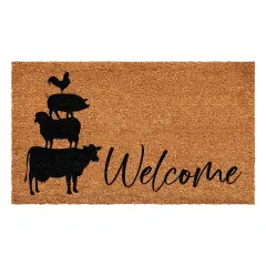 Farmhouse Animals Doormat