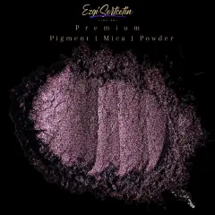 Premium Pigment Powder 50g | Authentic Unique & Bright Pearlescent Metallic and Neon Colors | Especially Formulated for Artwork, Resin, Slime, Plasticine and more by Ezgi Sertcetin Kosh burgundy