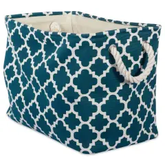DII Aqua Diamond Outdoor Table Runner With Zipper