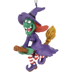 Tree Buddees Flying Witch Halloween Ornament