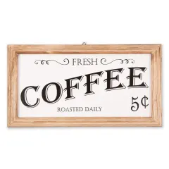DII Farmhouse Coffee Sign