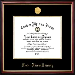 Western Illinois University Petite Diploma Frame
