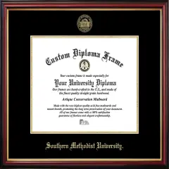 Southern Methodist University Petite Diploma Frame
