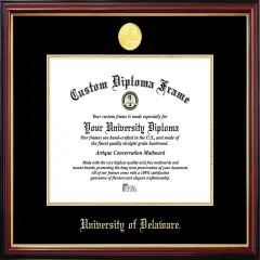 University of Delaware Petite Diploma Frame