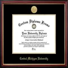 Central Michigan Petite Diploma Frame