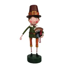 Lori Mitchell Harvest Collection: Palmer Pilgrim Figurine