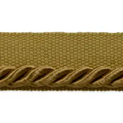 5 yards of Ebony 1/8" Twisted Lip Cord Trim Brown