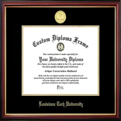 Louisiana Tech University Petite Diploma Frame
