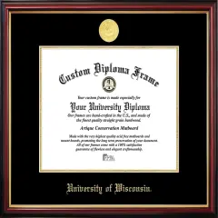 University of Wisconsin, Madison Petite Diploma Frame
