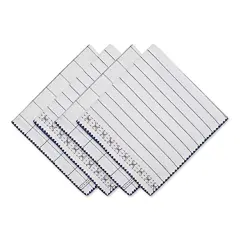 DII Kitchen Windowpane Embellished Napkin (Set of 4)