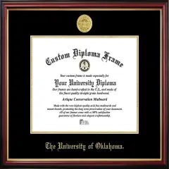 University of Oklahoma Petite Diploma Frame