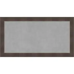 Magnetic Boards, Home Office Boards (26x14 in.) Whiskey Brown Rustic Framed Organization Boards