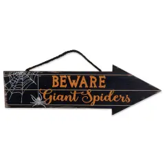 DII Beware Of Spiders Hanging Sign