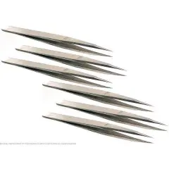 6 Tweezers #NN Stringing Gem Soldering Jewelry Tools
