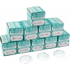 100 Plastic Watch Crystals Watchmakers Dome Parts 32mm