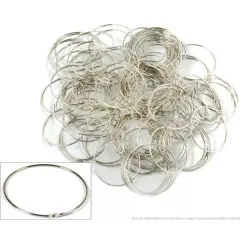 144 Hoop Earring Wire Nickel Plated Ear Parts Beading