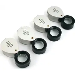 10X Jewelers Economy Loupe 18MM Magnifying Glass New