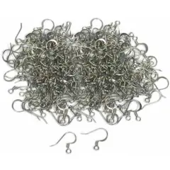 288 Fishhooks Earring Parts Barrel Plating 22 Gauge