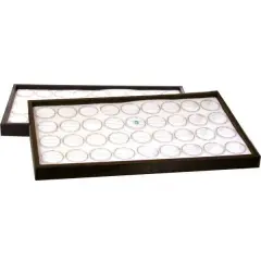 72 Gem Jars Insert & 2 Travel Display Trays
