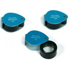 3 Gemologist Loupes 10X Magnifier Eye Piece Tools