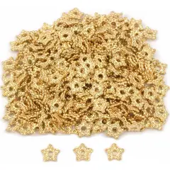 Star Bali Spacer Beads Gold Plated 5mm New Approx 160