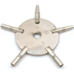 Pocket Watch Keys Clock Winding Setting 5 in 1 Tool Hub