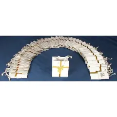 40 White Tote Bags Gold Bow Shopping Gift Display 3"