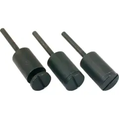 3 Screw Mandrels Jewelers Rotary Tool 1/8"