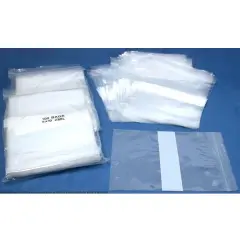 300 Plastic Bags Resealable Poly Shipping Parts Zipper