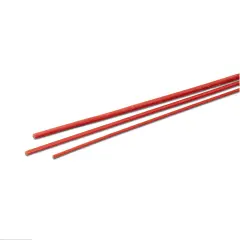 Grobet USA Extruded Sprue Wax Red 3/8" x 24", 1 lbs