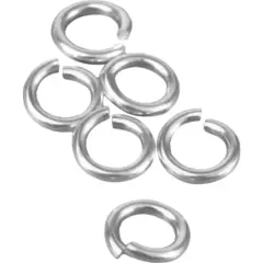 6 Jump Rings Sterling Silver Open Jewelry Chain 16 Ga