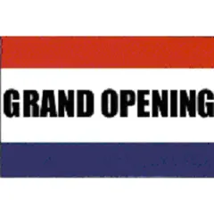 Grand Opening Flag with Grommets 3ft x 5ft