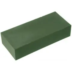 CASTING WAX MATT BAR GREEN 1 LB