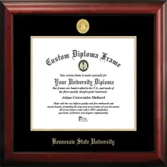 Kennesaw State University 14w x 11h Gold Embossed Diploma Frame