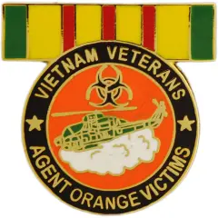 Vietnam Veterans Agent Orange Victims Pin 1"