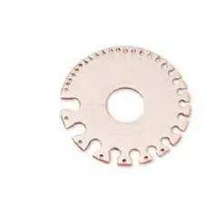 Wire Jewelers Gauge Measuring Tool Sheet Style Sizing Jeweler Beading Tools