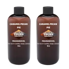 Caramel Pecan Pie Fragrance Oil (Our Version of the Brand Name) (32 oz Bottle) for Candle Making, Soap Making, Tart Making, Room Sprays, Lotions, Car Fresheners, Slime, Bath Bombs, Warmers&hellip;