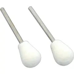 2 Felt Buffs Jewelers Polishing Rotary Tools