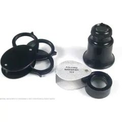 Jewelers Eye Loupes 5X 10X 15X Deluxe Magnifier Tools