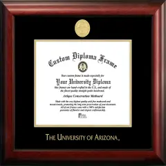 University of Arizona 11w x 8.5h Gold Embossed Diploma Frame